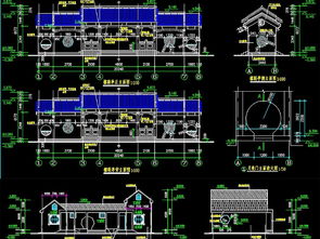 園林廊亭景觀古建筑施工圖設計平面圖下載 園林CAD圖紙圖片大全 編號 18920770